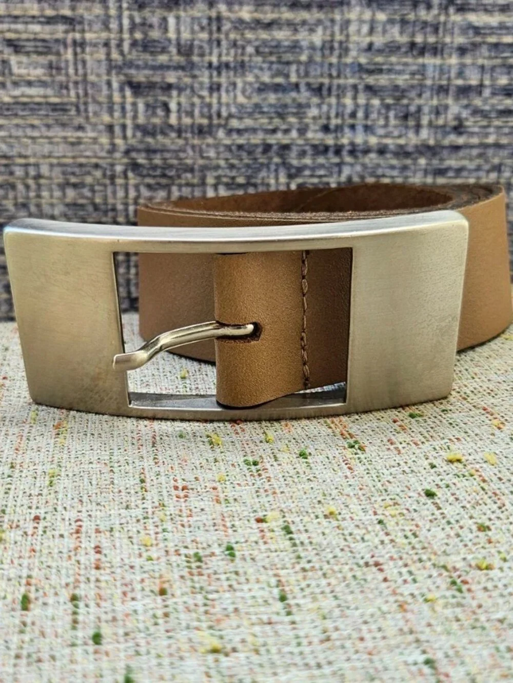 Vintage BERND GOTZ Belt Genuine Leather German Made Unisex Waistband Siz